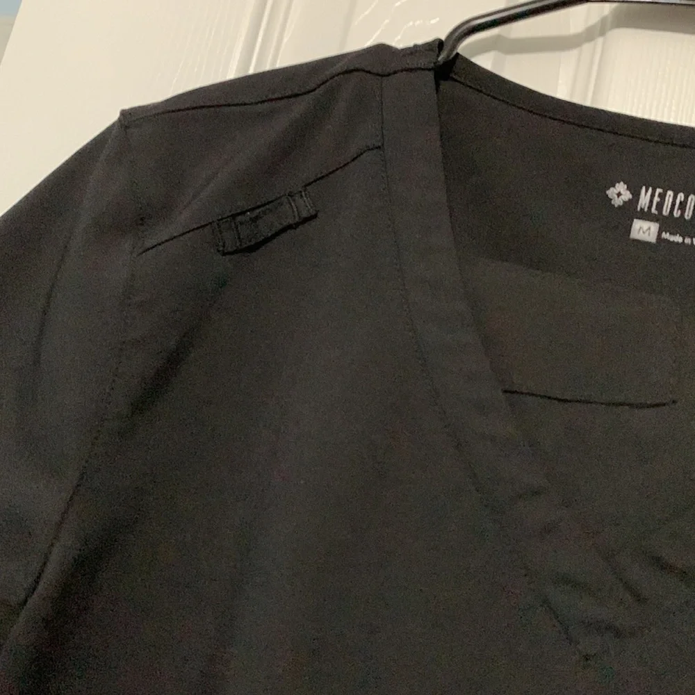 Black Med Couture Scrub Set - Picture 11 of 11